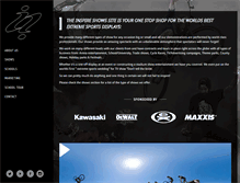 Tablet Screenshot of inspireshows.com